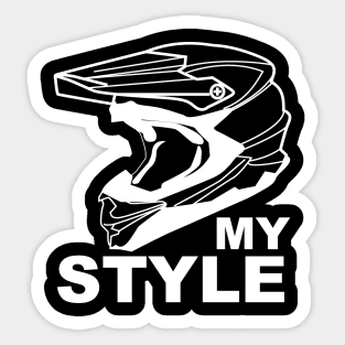 Motocross My Style Sticker